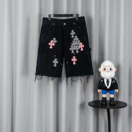 Picture of Chrome Hearts Jeans Short _SKUChromeHeartsS-XLaztx668863